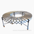 Heavy loading automatic roller electric power conveyor